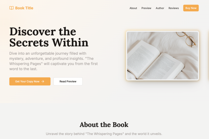 Landing page