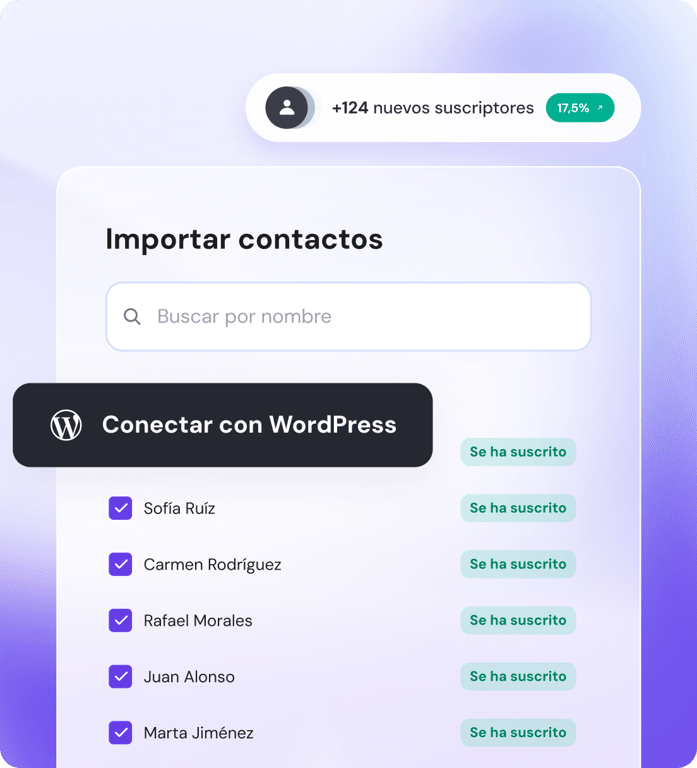 De WordPress a la bandeja de entrada en minutos