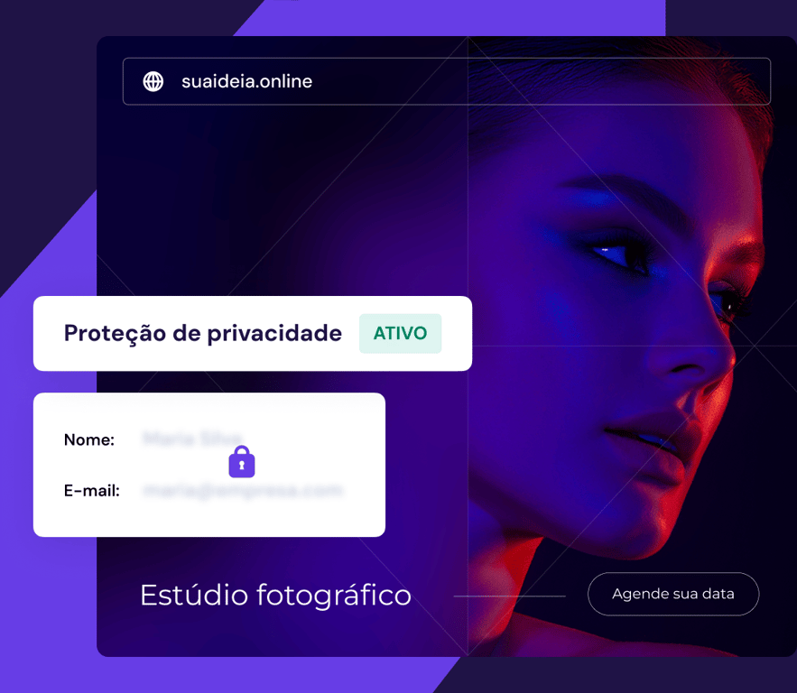 Privacidade protegida – sem custo