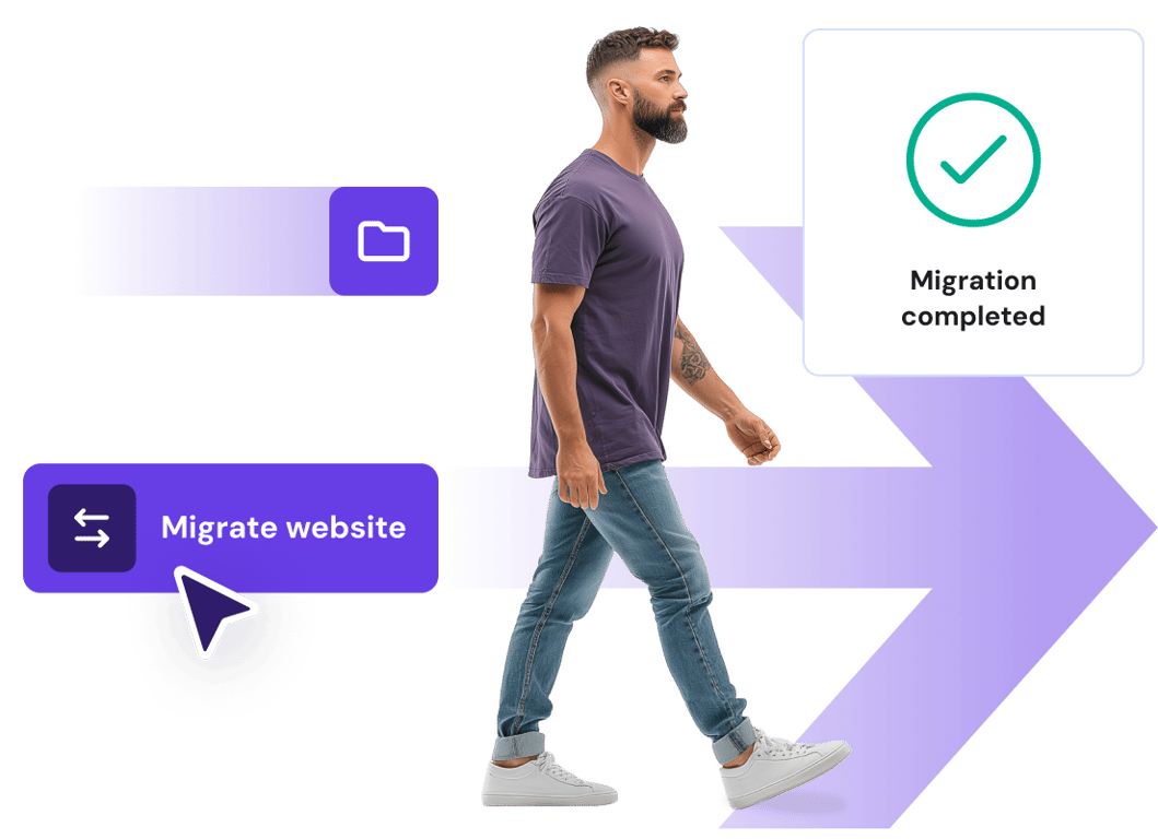 Žádost o migraci webu za účelem změny poskytovatele hostingu