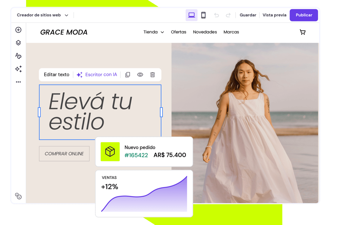 Crea tu tienda online hoy: <span class='header__heading-discount'>Desarrollado por IA</span>