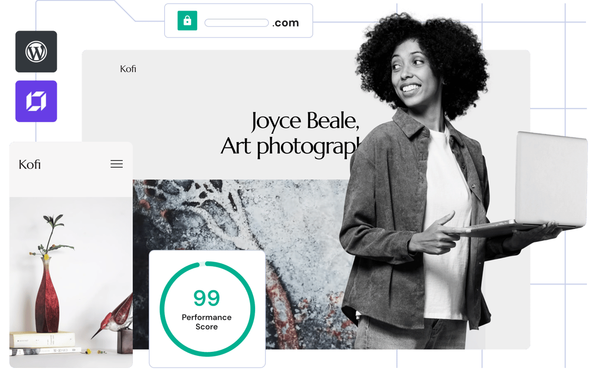 Everything you need to create a website