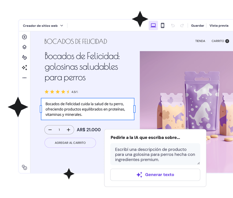 Empezá a vender online más rápido con la IA