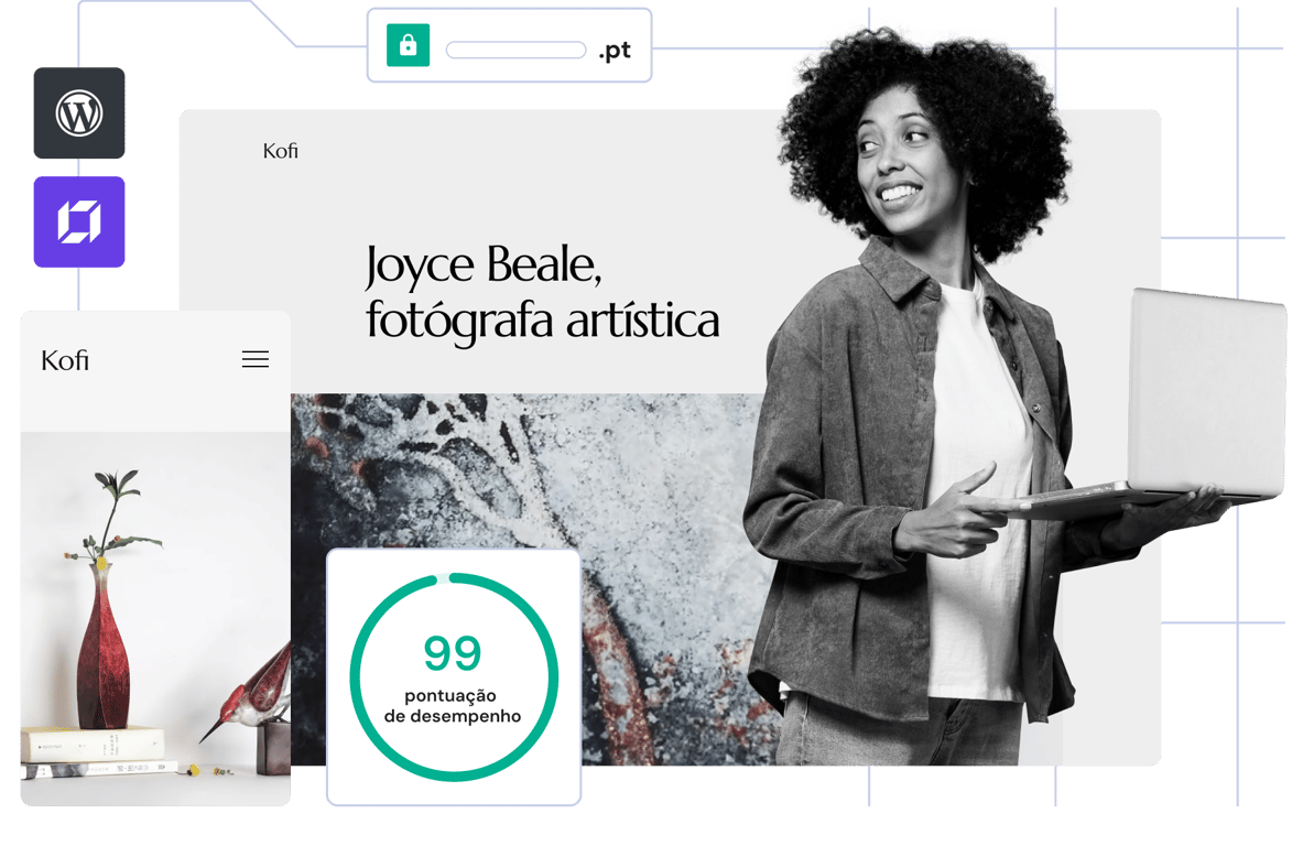 Tudo o que precisa para criar um site