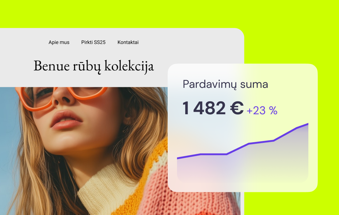 Stebėk savo parduotuvės našumą