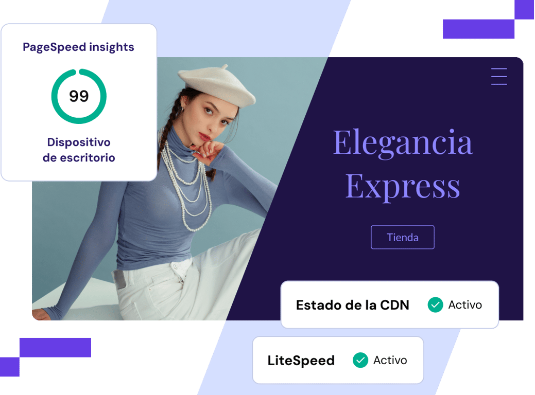 Ejemplo de informe de Core Web Vitals para un sitio web rápido de WordPress