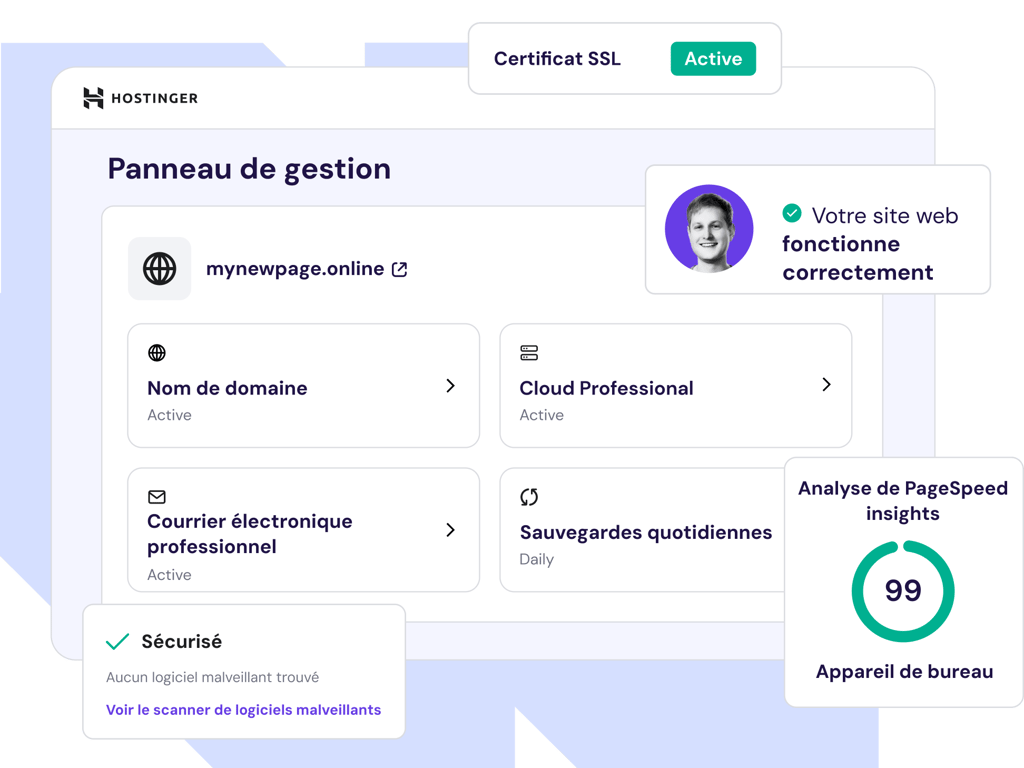Rapidité, ressources et facilité d'utilisation