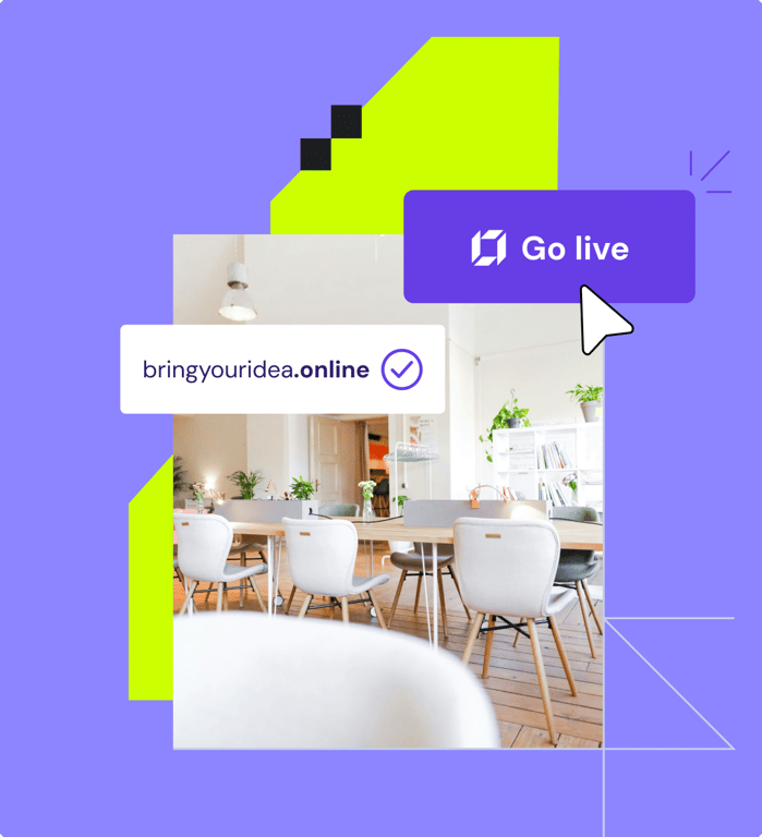 3. Go live