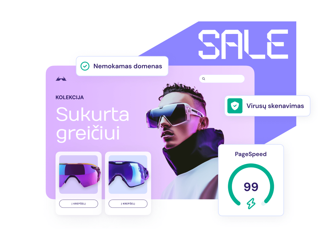Hostingo planai dinamiškam verslui