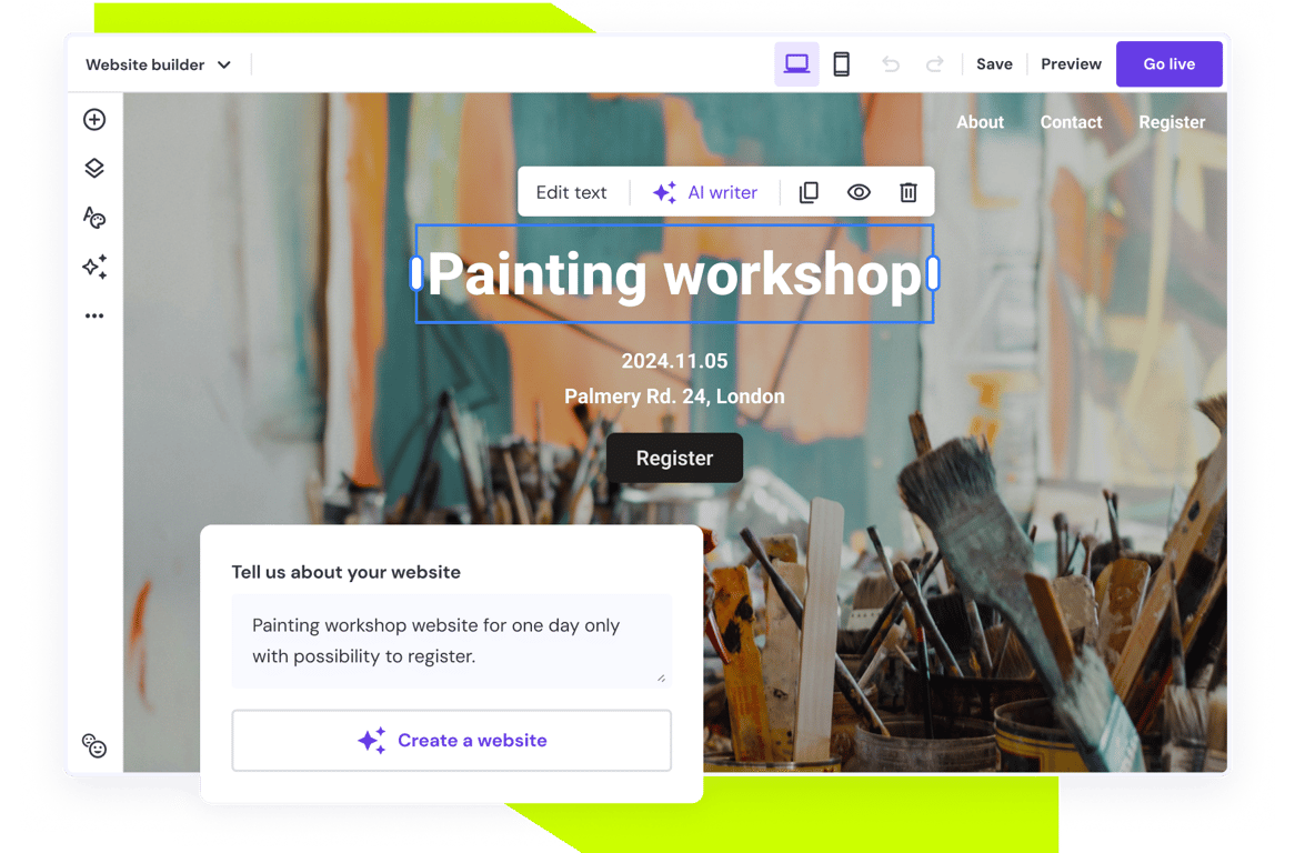 <b>Boost conversions</b> with professional landing pages