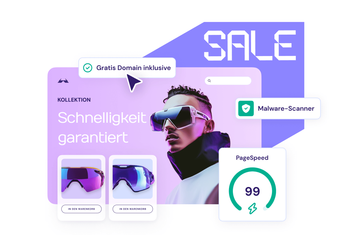Jetzt mit schnellem und sicherem Hosting durchstarten
