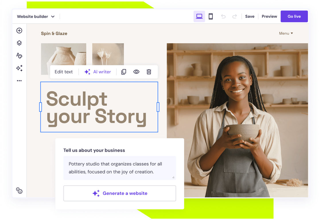 Website builder