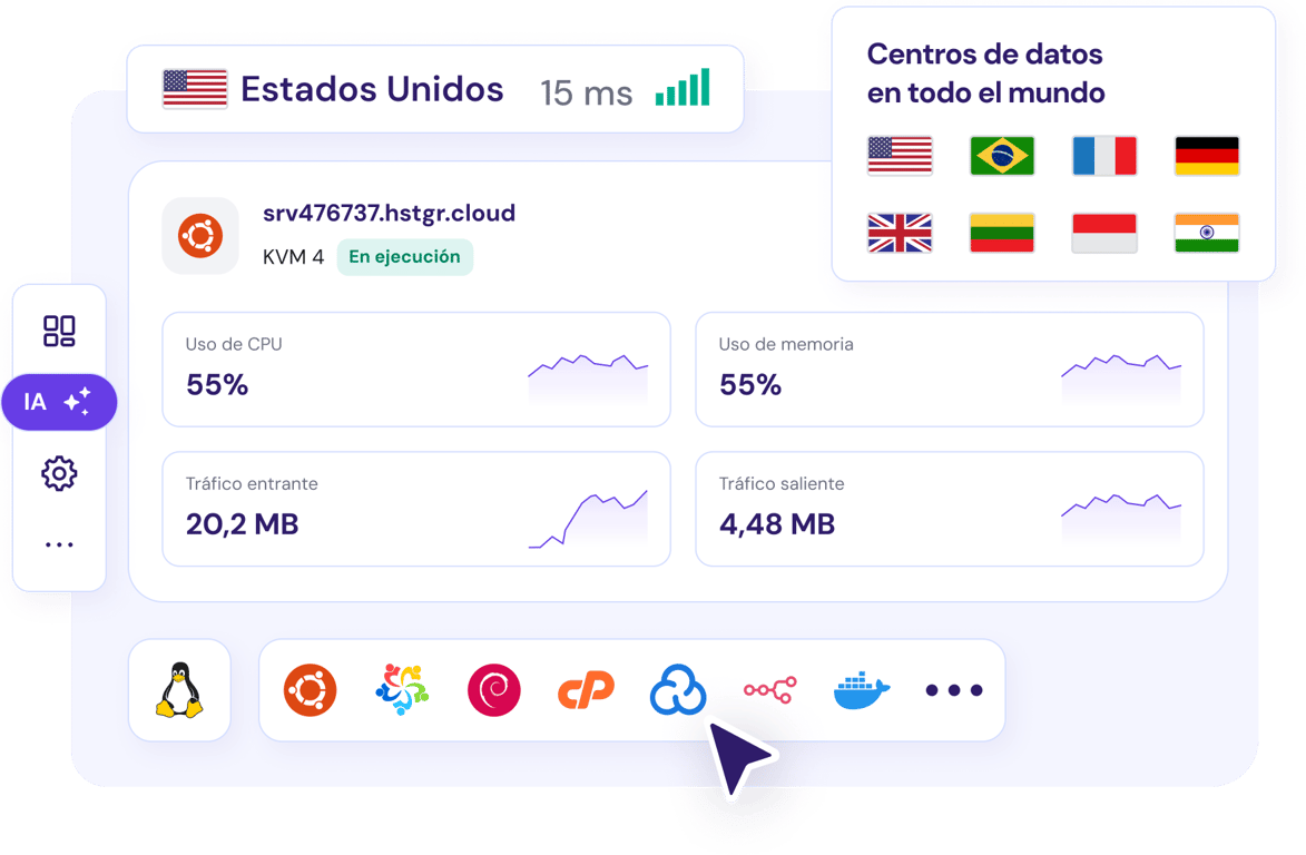 Hosting VPS para más control y poder