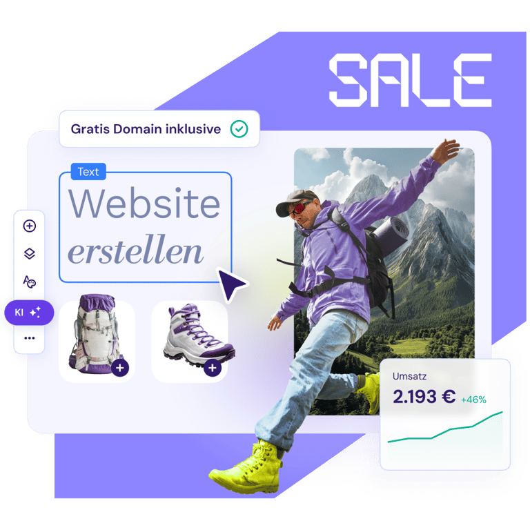 Alles, was Sie für eine Website brauchen