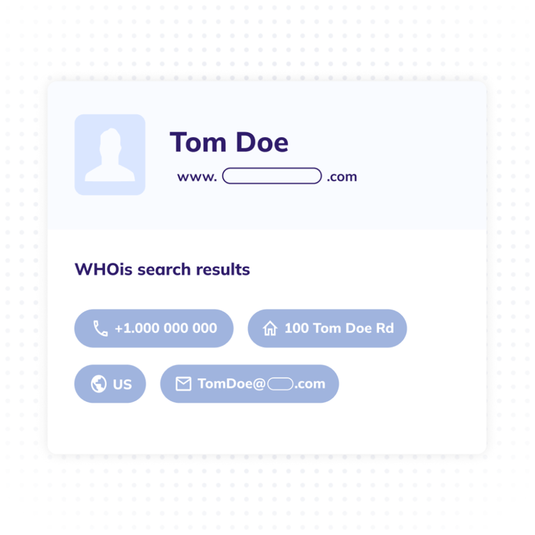 เครื่องมือค้นหา WHOIS domain - ค้นหาว่าใครเป็นเจ้าของโดเมน