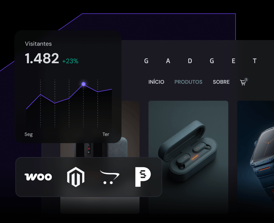 Para lojas virtuais e sites com tráfego alto