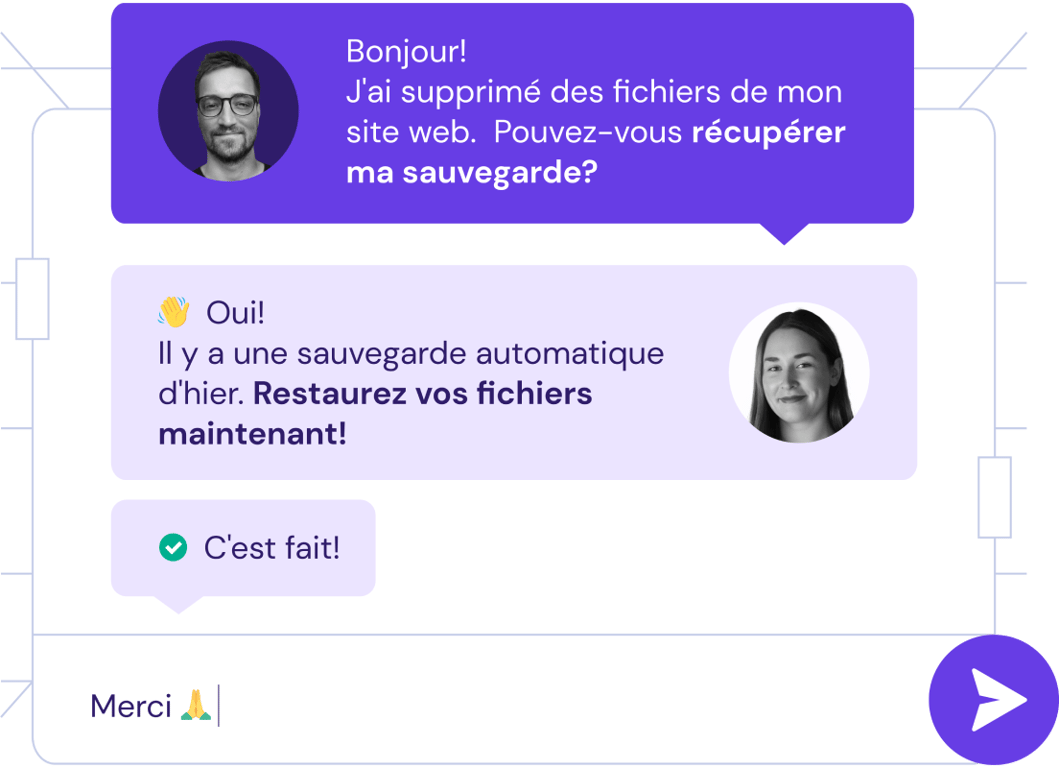 Une assistance 24h/24 et 7j/7 pour votre réussite