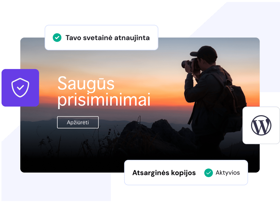 Valdomas hostingas, skirtas WordPress
