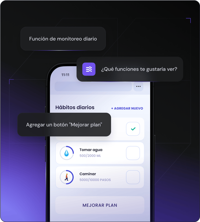2. Mejorá y editá con prompts