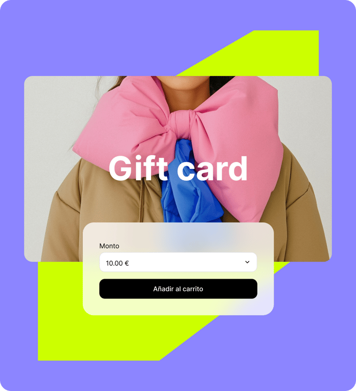 Tarjetas regalo