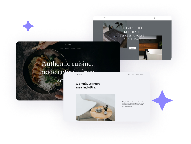 Crea un sitio web con IA