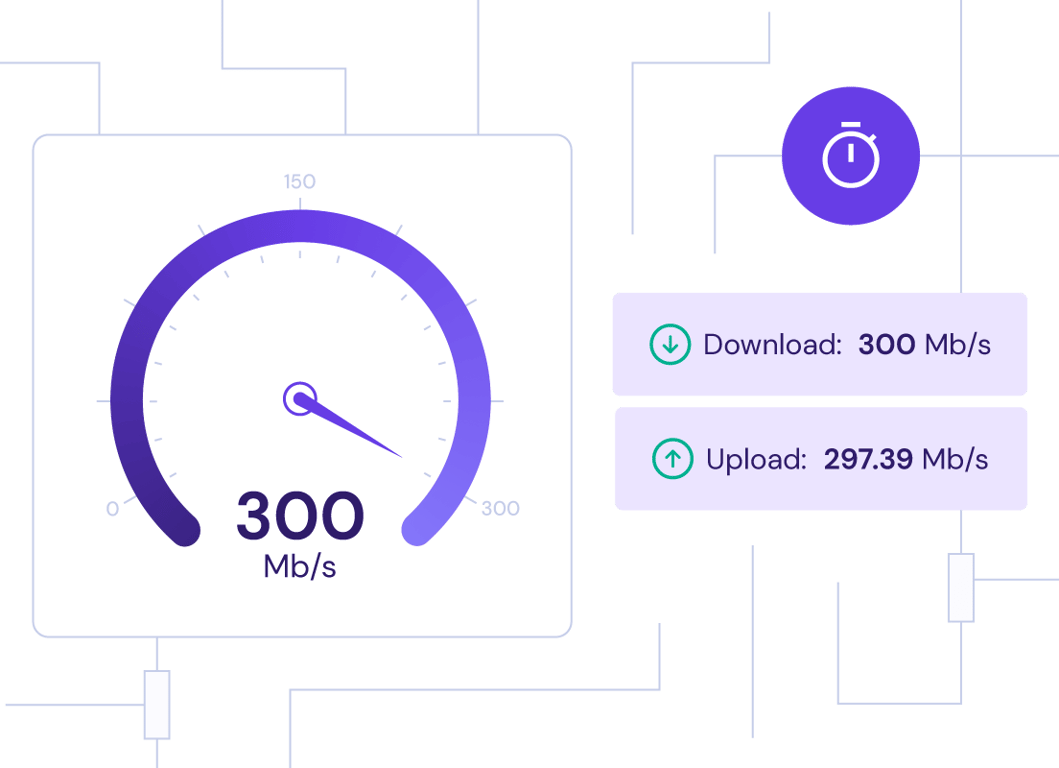 Sieć 300 Mb/s