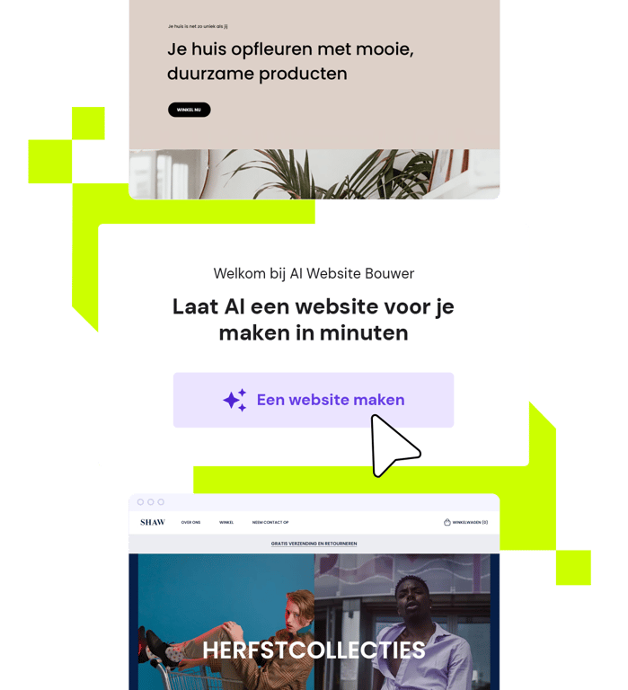 Maak een website in 3 eenvoudige stappen
