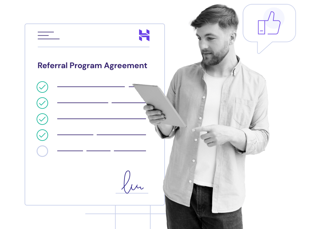 Referral program agreement