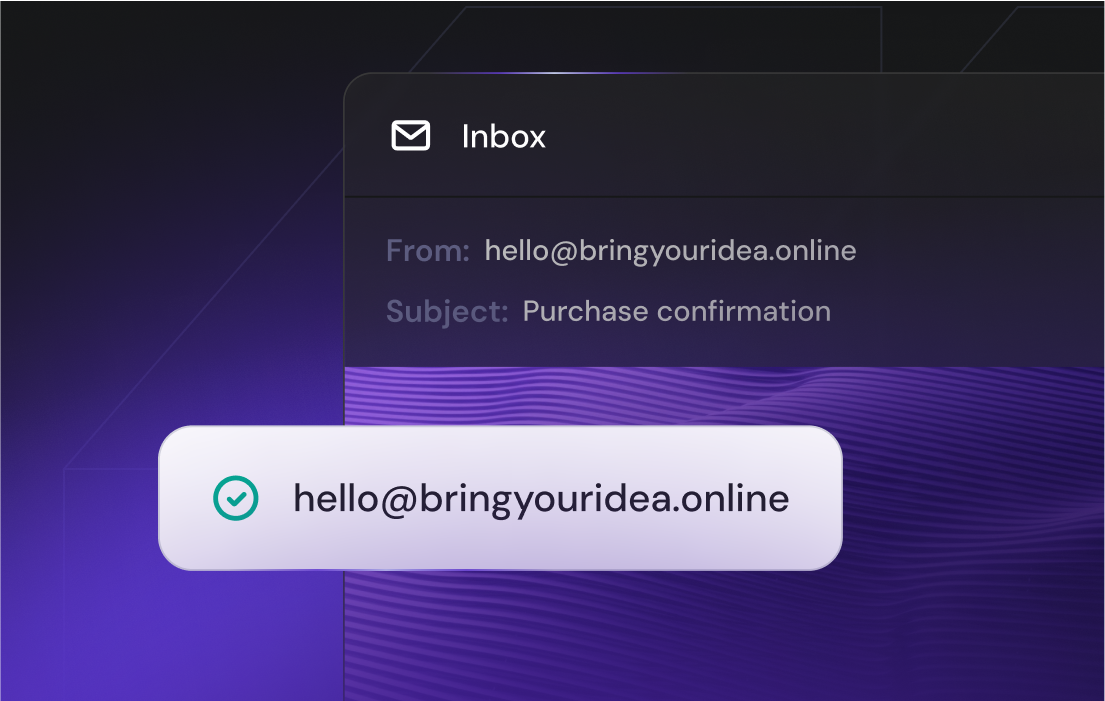 Professional email