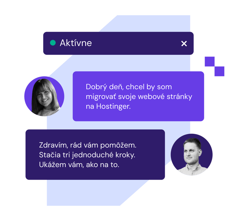 Sme tu, aby sme vám pomohli, 24 hodín denne, 7 dní v týždni