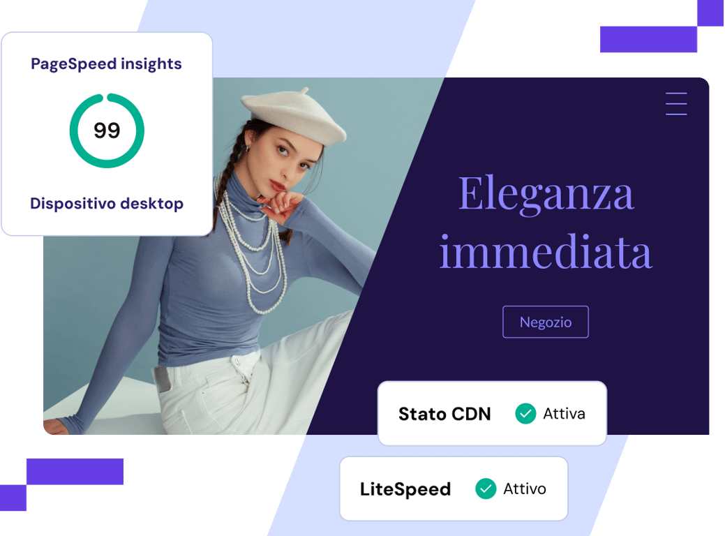 Esempio di rapporto Core Web Vitals per un sito WordPress veloce