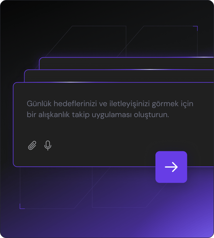 1. Fikrinizi yapay zekaya anlatın.