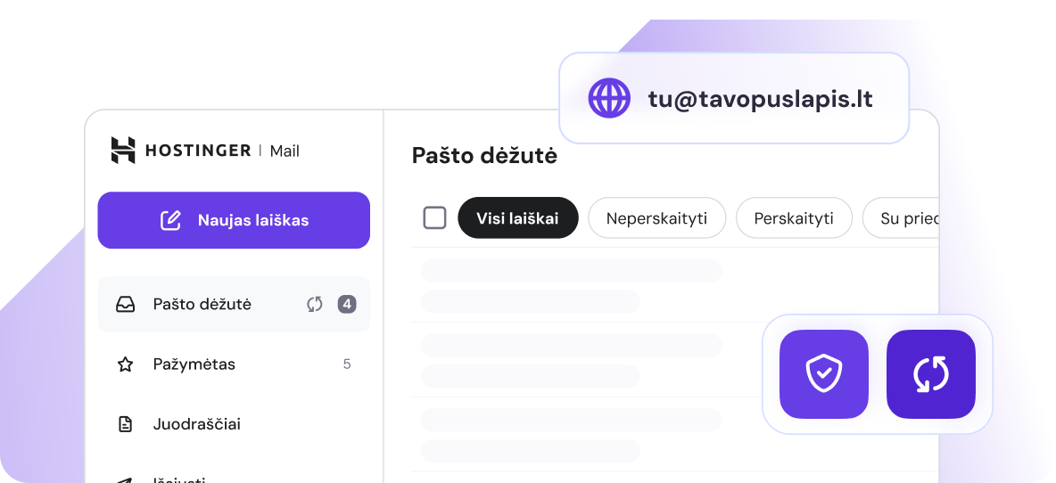 Kurk pasitikėjimą su profesionaliu verslo el. paštu