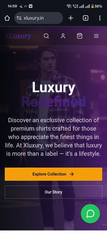 Our project xluxury is eccomerrce website like amazon flipkart you can sell your online shirt or anything u want