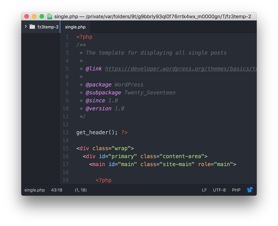 File penyebab parse error: syntax error