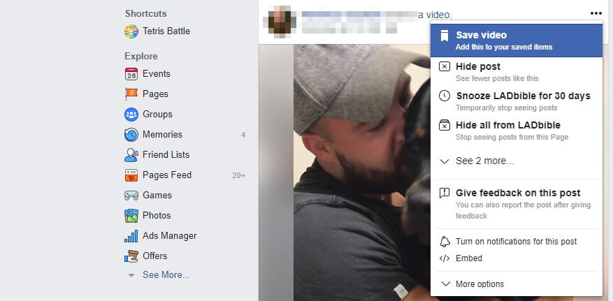 Le bouton d'int&eacute;gration de Facebook.