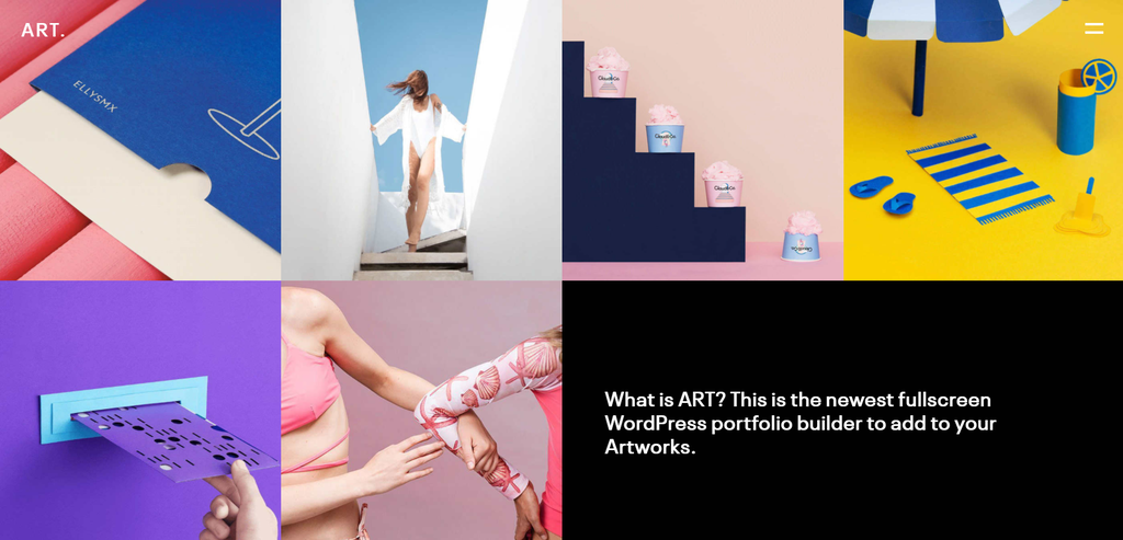 Art WordPress Portfolio Theme