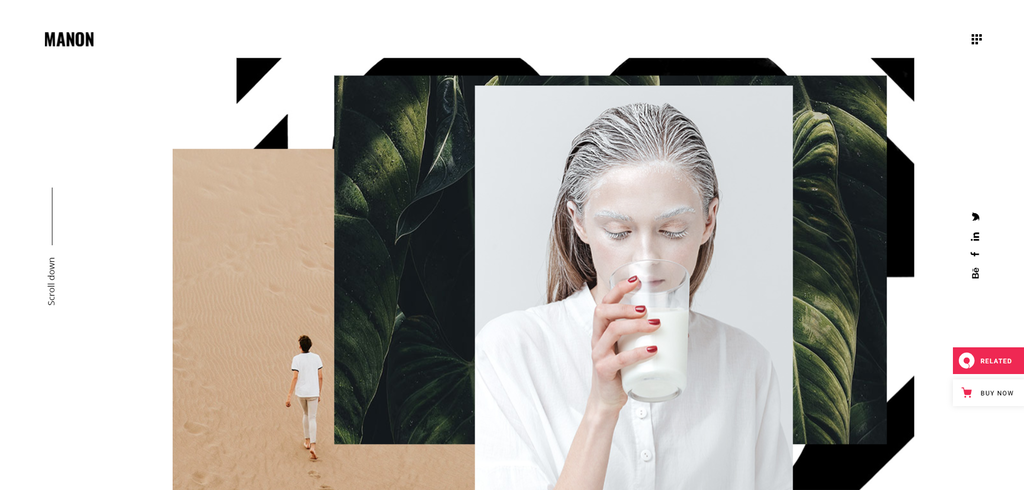 Manon WordPress Portfolio Theme