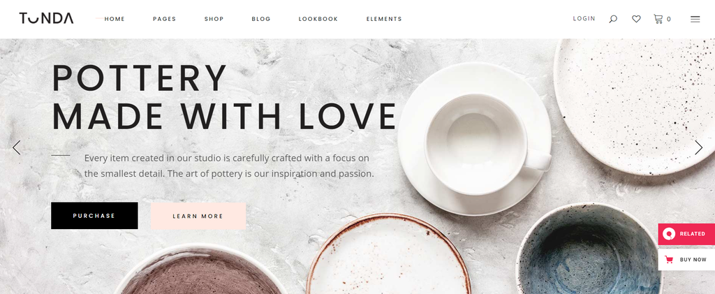 Th&egrave;me WordPress d'e-commerce Tonda