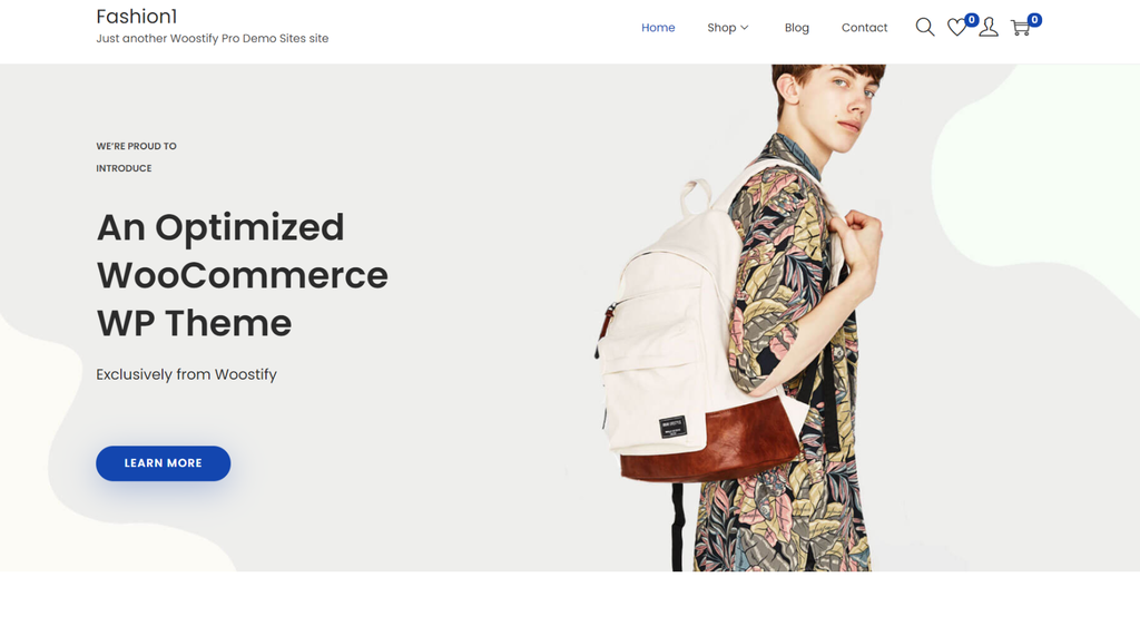 Th&egrave;me WordPress d'e-commerce woostify