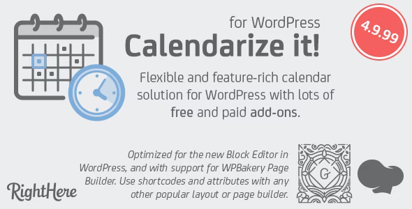 Calendarize It plugin banner