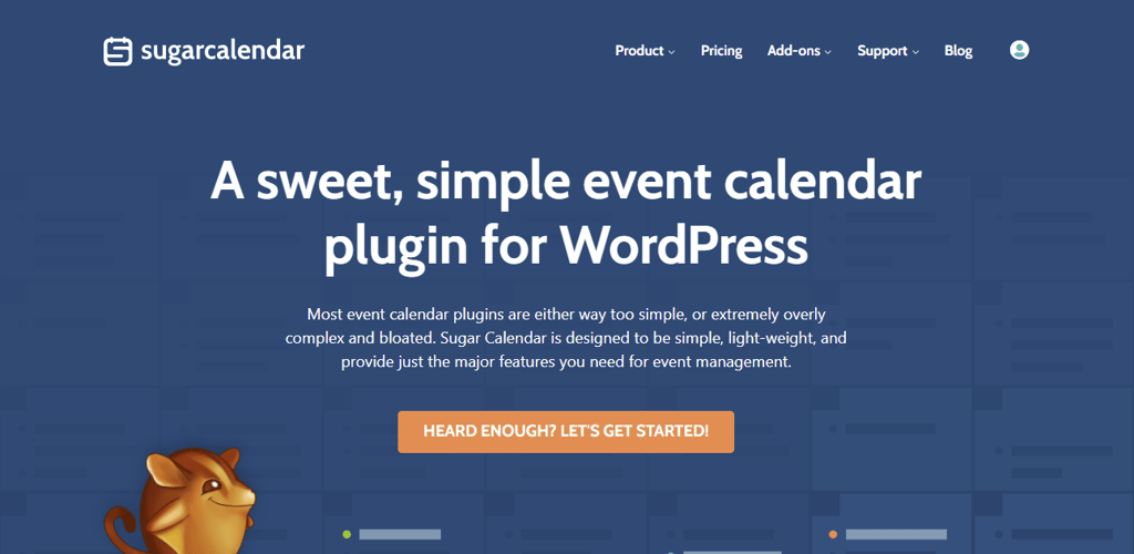 Sugar Calendar official website