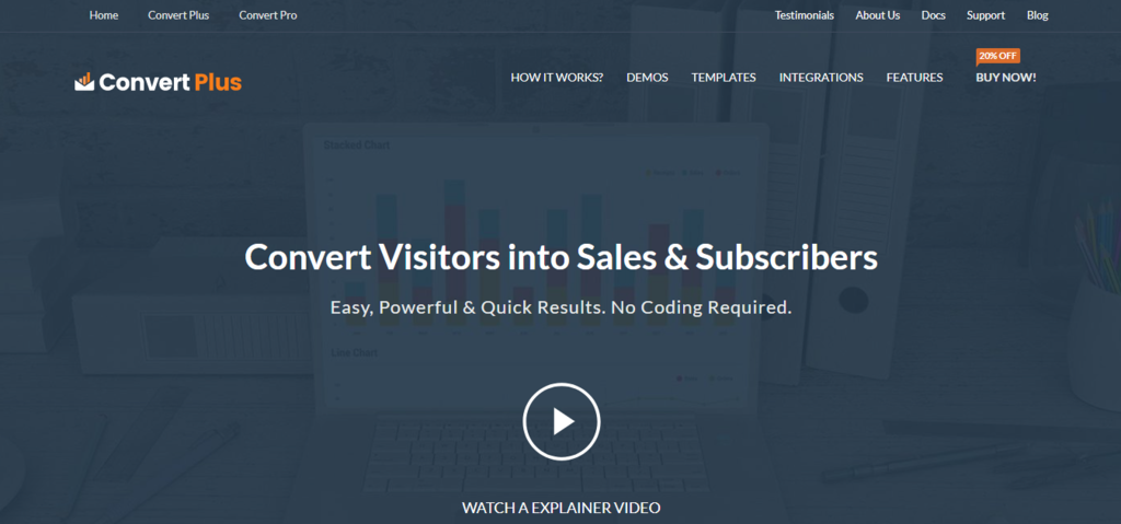 Convert Plus WordPress Popup Plugin banner