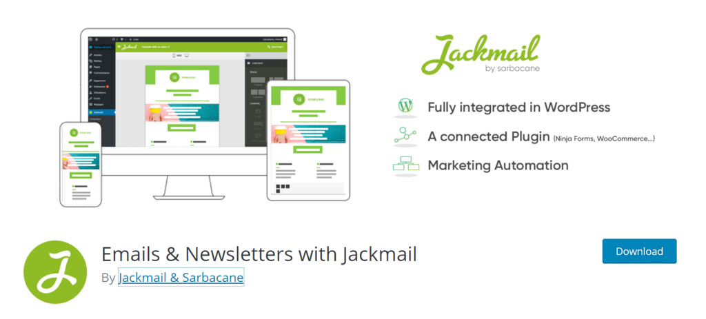 Jackmail plugin banner