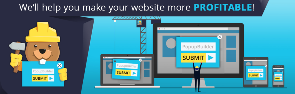 Popup builder plugin banner