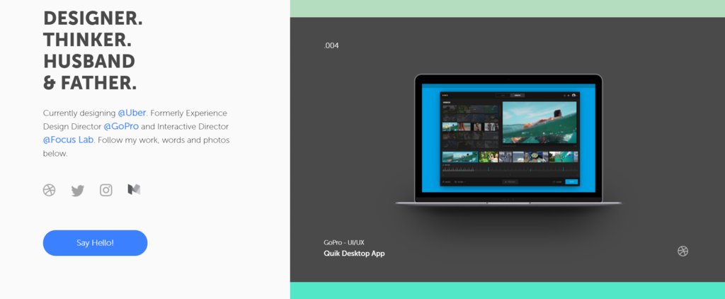 Sticky sidebar example