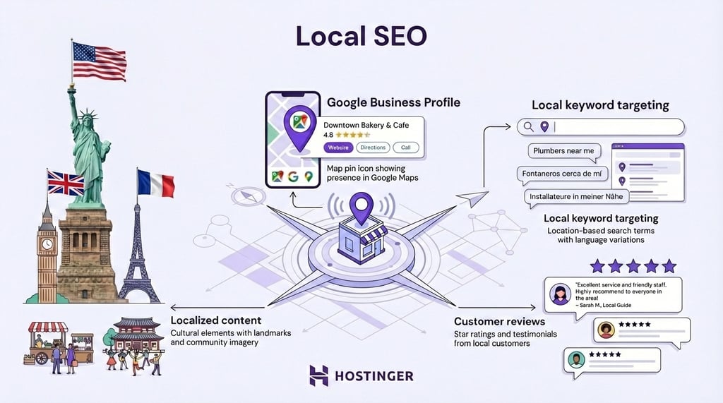 local-seo-infographics An infographic explaining about local SEO