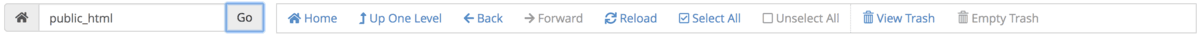 Insert the folder path in the search bar