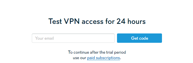test vpn tab on hide my name page