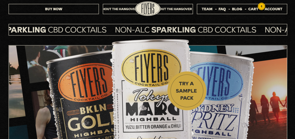 Flyers' homepage